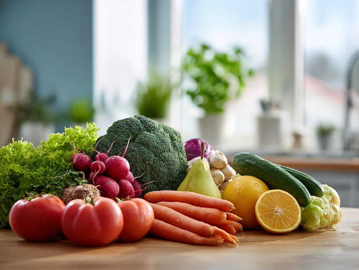 Збалансоване харчування з різноманітними продуктами